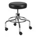Grafco Deluxe Revolving Stool with Foot Ring