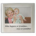 What Happens at Grandmas Stays at Grandmas Picture Frame