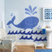 Whimsical Whale Wallpaper Mural
