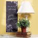 Frilly Chalkboard Vinyl Peel and Stick