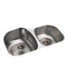 Cinch Undercounter Offset Sink in Stainless Steel