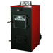 Wood/Coal Furnace 24" Firebox with Draft Kit and Twin 550 CFM Blowers