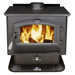 Medium EPA Certified Wood Stove in Black