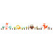 Piccolo Forest Friends Wall Sticker