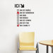 BlaBla On est dr&ocirc;le Wall Decal
