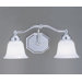 Trevi Hexagon Shape Two Light Bath Vanity