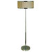 Butler Two Light Floor Lamp in Polished Chrome