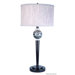 Titan One Light Table Lamp in Ebony Lacquer