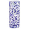 Living 2Easy Interchangeable Lamp Shade in Blue and Dichroic