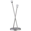 Living 2Easy Two Light Table Lamp in Brushed Nickel