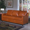 Chelsea Deco Sleeper Leather Sofa