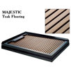 Majestic Removable Teak Wood Flooring Panel