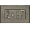 Manchester Cast Aluminum Address Plaque