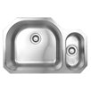 Noah's Chefhaus 20.875" Double Bowl Undermount Kitchen Sink