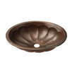 Calabash Hand Hammered Copper Bathroom Sink