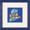 Tropical Fish 1 Framed Print - 24"x 24"