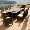 Savannah Woven Side Lounge Chair with Cushion