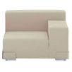 Plastics Seat with Left Armrest
