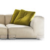Plastics Duo Seat with Right Armrest