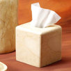 Tissue Box Holder in Champagne