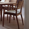 Ballare Stacking Dining Arm Chair 