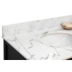 Jameson Backsplash in White Marble