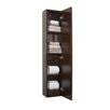 Wall Mounted Linen Tower in Walnut
