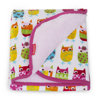 Owls Velour / Sherpa Owl Blanket