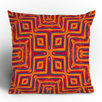 Wagner Campelo Sanchezia X Throw Pillow
