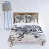 Iveta Abolina Black And White Play Duvet Cover