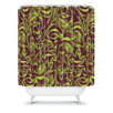Wagner Campelo Abstract Garden Shower Curtain
