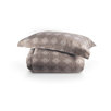 Rhythm Duvet Cover and Sham Set in Chocolate - Full / Queen