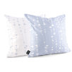 Pussy Willows Throw Pillow in Ice - 24" x 13"
