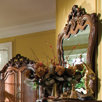 Palais Royale Double Crowned Top Dresser Mirror