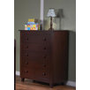 Gala 5 Drawer Chest in Mocacchino