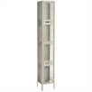 Expanded Metal Locker - Double Tier - 1 Section (Unassembled)