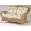 Boca Wicker Loveseat with Cushions
