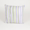 LuLu Square Pillow with Stripes