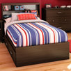 Highway Twin Mates Bed in Mocha