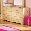 Lily Rose 6 Drawer Double Dresser