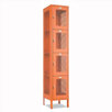 Invincible II Lockers - Four Tier - Single Row (Assembled)
