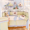 Fire Engine 4 Piece Crib Bedding Set
