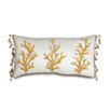 Antigua Polyester Hand-Painted Decorative Pillow