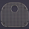 WireCraft 16.75" W x 19.83" D Bottom Grid in Stainless Steel