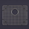 WireCraft 15.5" W x 14.5" D Bottom Grid in Stainless Steel