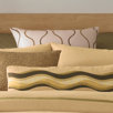 Flow Wavy Dots Decorative Pillow