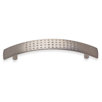 Beslagsboden Golf Drawer Pull in Brushed Nickel