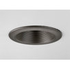 4" Incandescent Step Baffle Recessed Light Trim