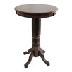 Florence Pedestal Pub Table in Cherry