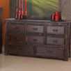 Cordoba 1080 Distressed 8 Drawer Dresser